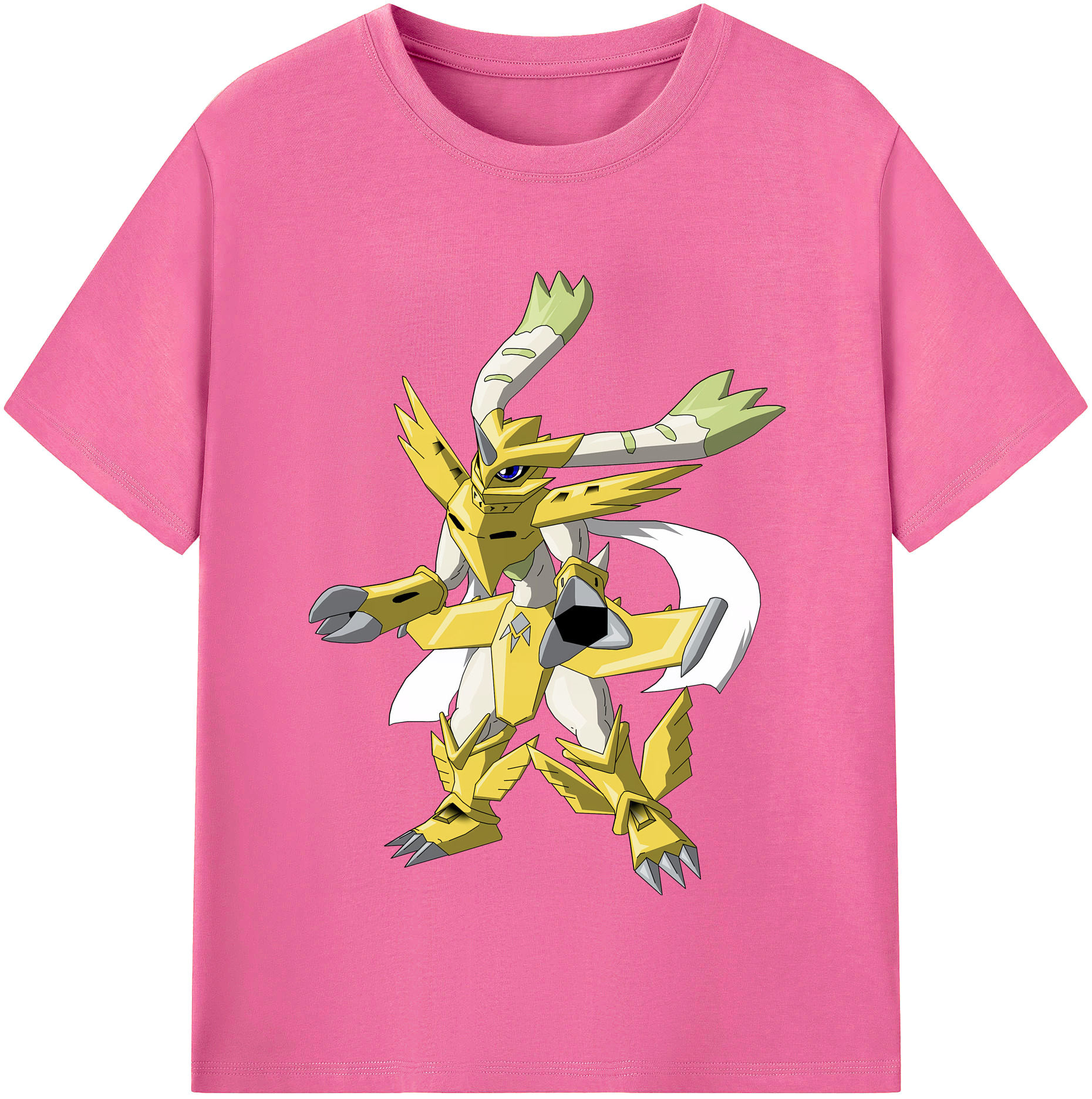 （画像用） Digimon デジタルモンスター/デジモン レディースカジュアルプリントTシャツ（綿100％）